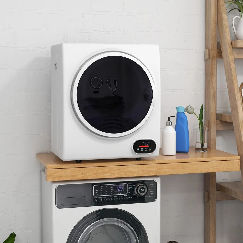 Simplie Fun Simplie Fun Portable Electric Clothes Dryer, 1.5 cu.ft Drum 2