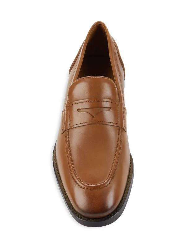 Shop Eli Leather Penny Loafers on Sale at BeyondStyle – Get  display picture 1