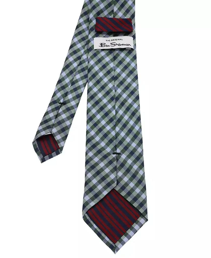 Ben Sherman Men's Plaid Silk Tie 3