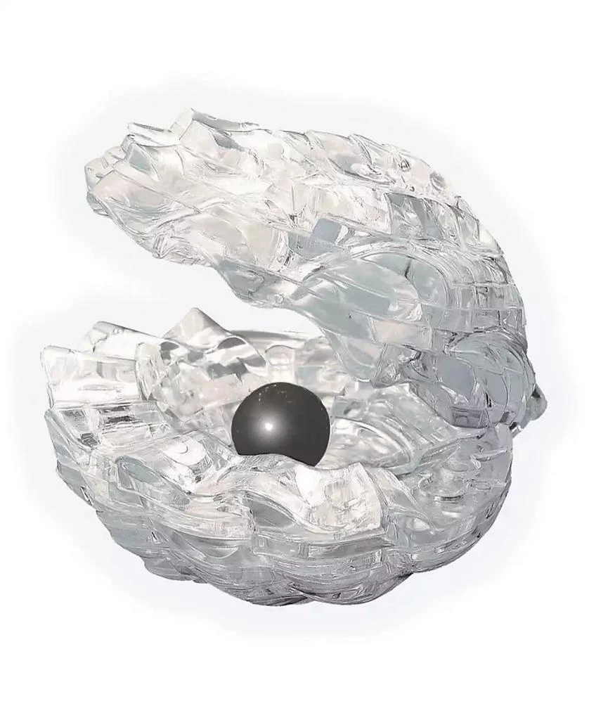 AreYouGame 3D Crystal Puzzle - Black Imitation Pearl In Clear Shell - 48 Piece 1