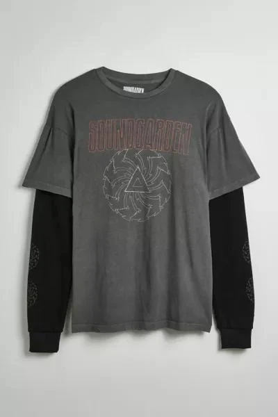 Urban Outfitters Soundgarden Double Layer Thermal Long Sleeve Tee 1
