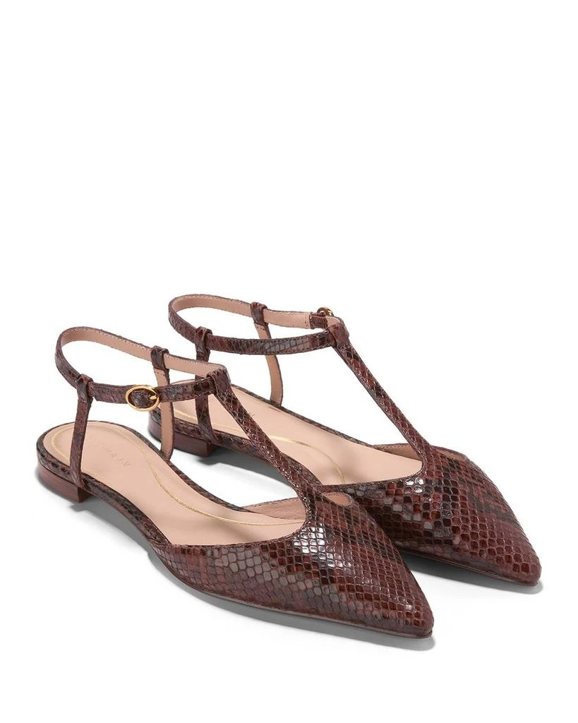 Cole Haan Women's Marlah T Strap Ballet Flats 8