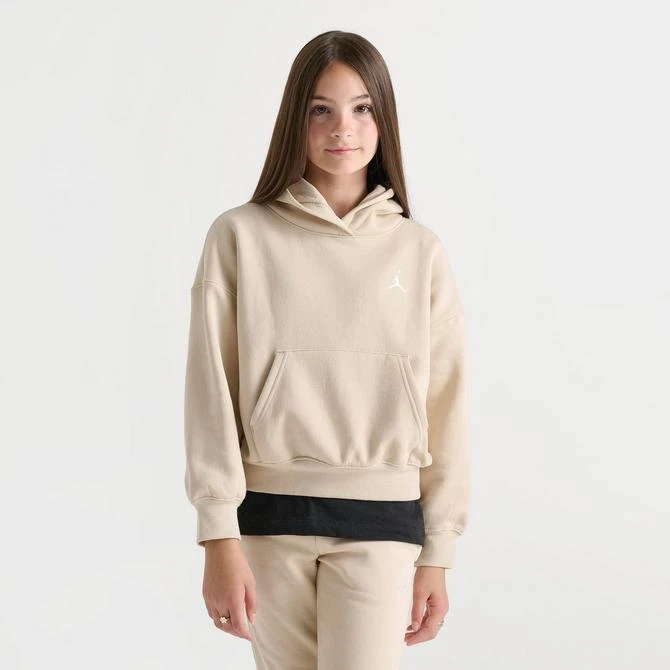 Jordan Girls' Big Kids' Jordan Brooklyn Essentials Pullover Hoodie 3