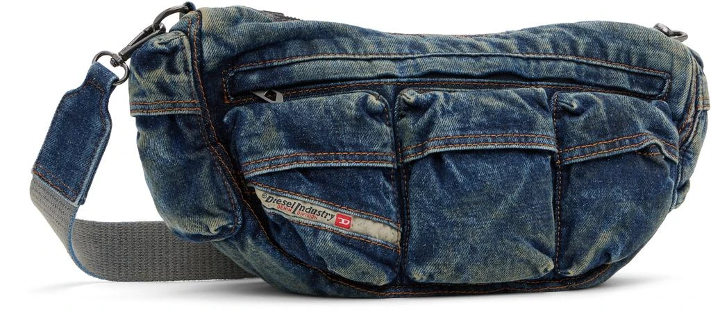 Shop Blue Travel 3000-Multipocket Denim Bag on Sale at BeyondStyle