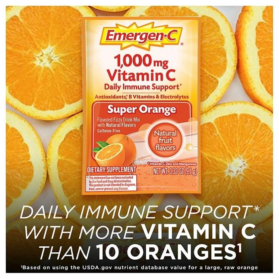 Emergen-C Vitamin C Powder Super Orange 7