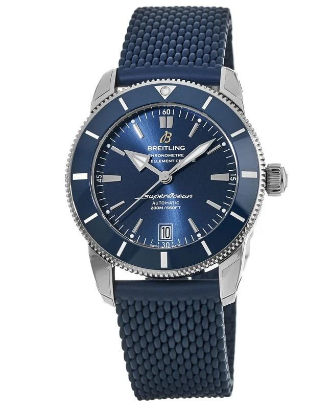 BREITLING Breitling Superocean Heritage Automatic 42 Blue Dial Rubber Strap Men's Watch AB2010161C1S1 1