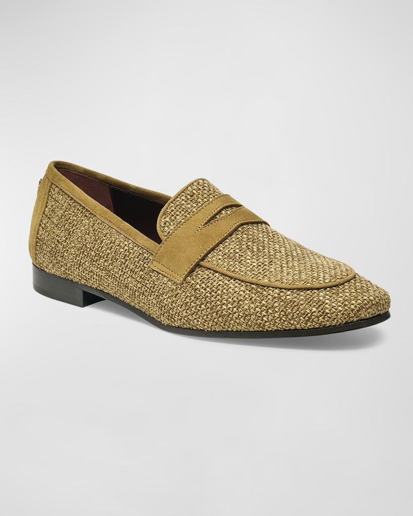 Bougeotte Bicolor Flat Penny Loafers