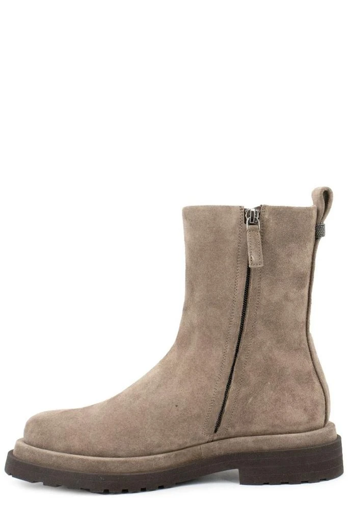 Brunello Cucinelli Brunello Cucinelli Round Toe Ankle Boots 3