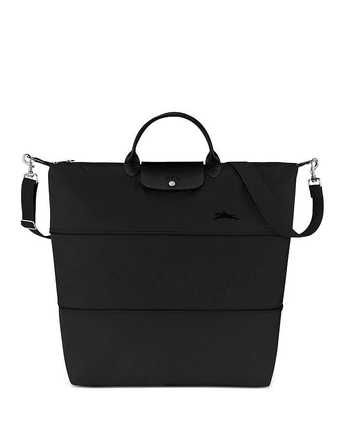 Longchamp Le Pliage Green Expandable Travel Duffel Nylon Weekender 4