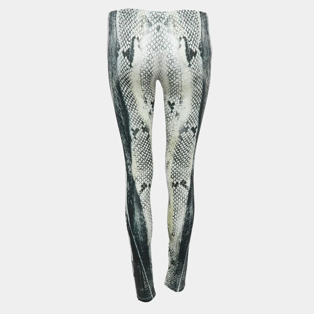 Roberto Cavalli Roberto Cavalli Multicolor Snake Print Jersey Leggings L 2