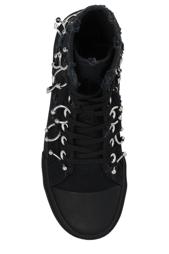 Balenciaga Balenciaga Paris Destroyed High-Top Sneakers 4