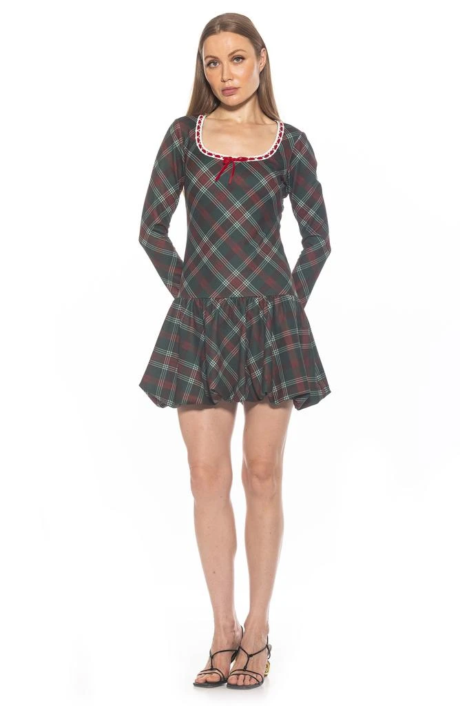 ALEXIA ADMOR Rach Bubble Hem Drop Waist Dress 5