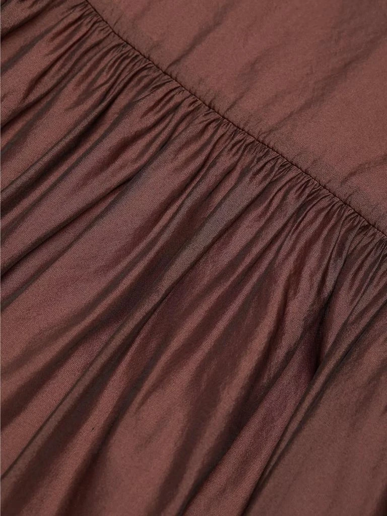 Max Mara Fatoso Silk-Blend A-Line Midi-Dress 7