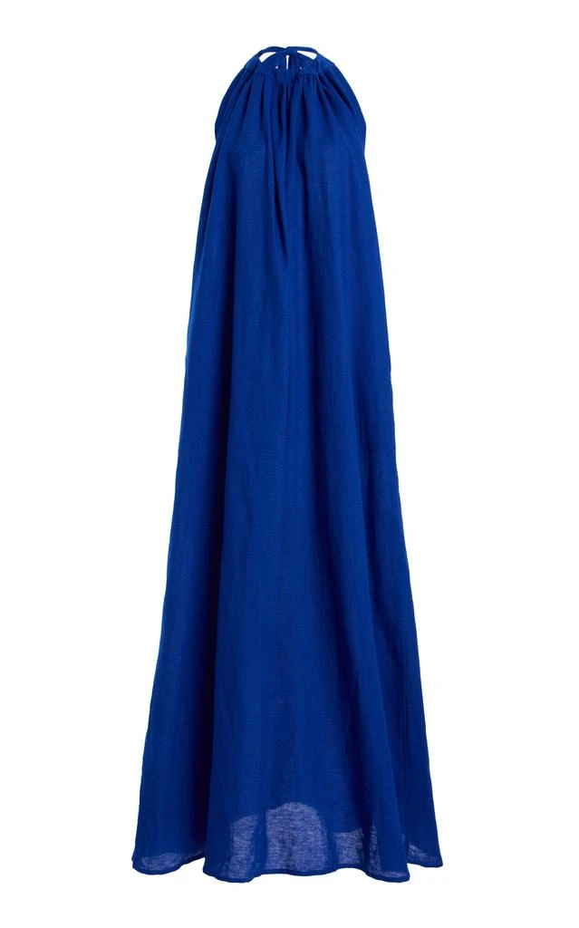 House of Aama House of Aama - Cotton Maxi Dress - Blue - US 8 - Moda Operandi 1
