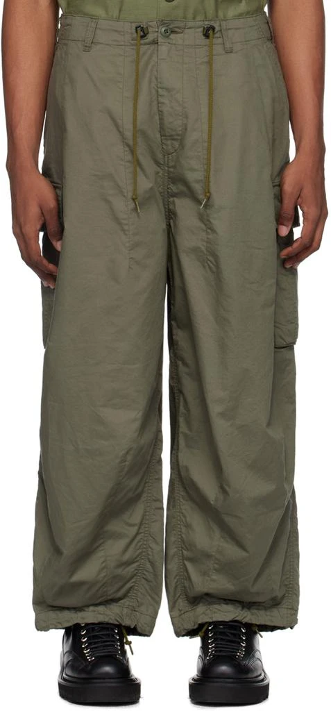 Needles Khaki H.D. Cargo Pants 1