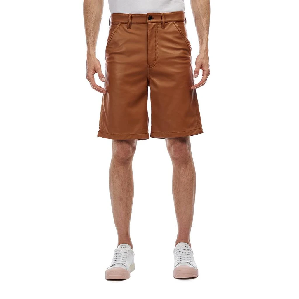 MARNI Sleek Natural Nappa Shorts 2