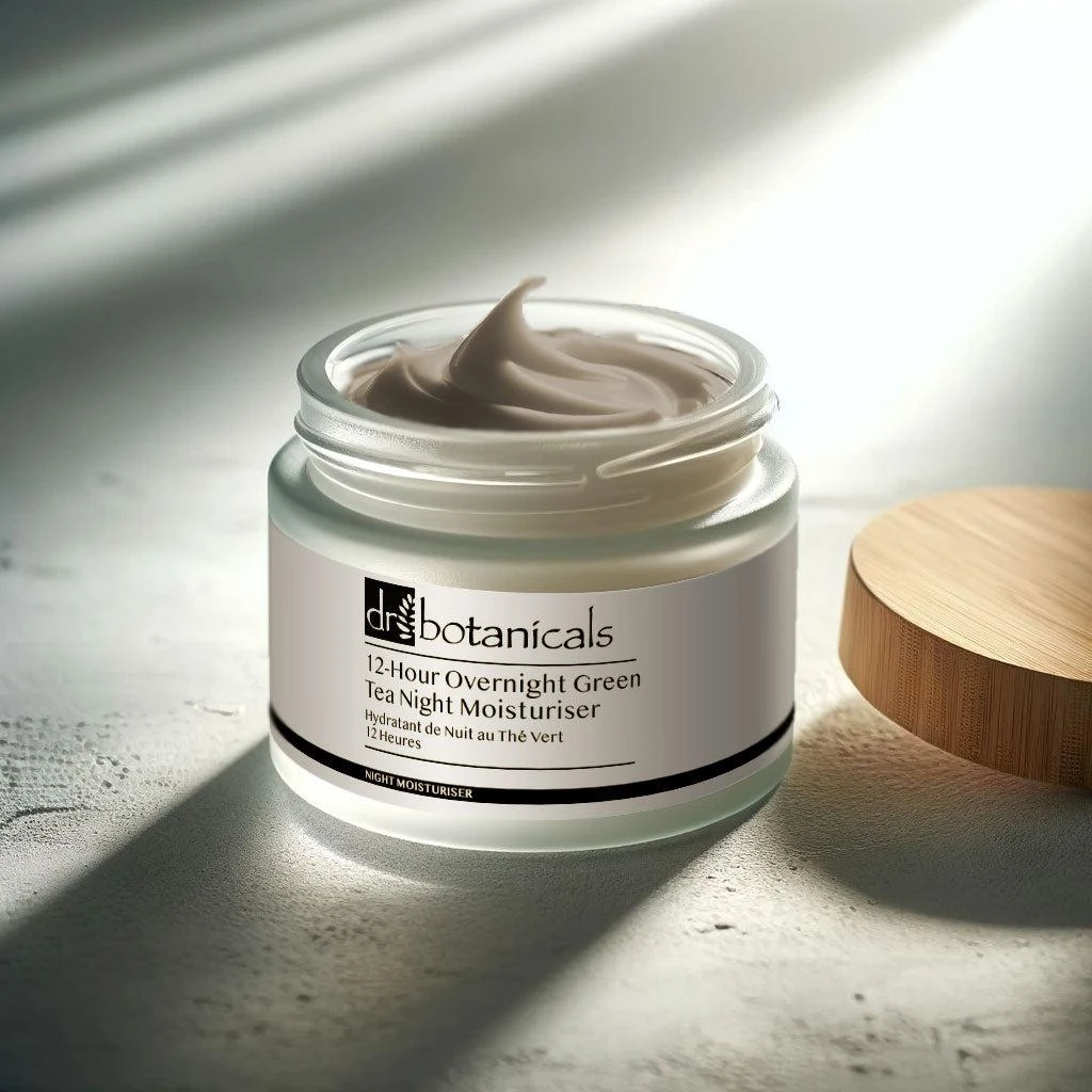 Dr. Botanicals 12-Hour Overnight Green Tea Night Moisturizer 1.69 fl oz 3
