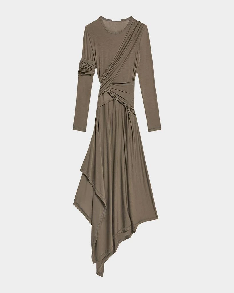 Helmut Lang Draped Knit Protection Dress 1