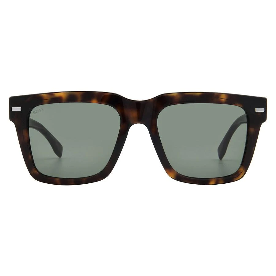 Hugo Boss Hugo Boss Green Square Men's Sunglasses BOSS 1442/S 0086/QT 53 1