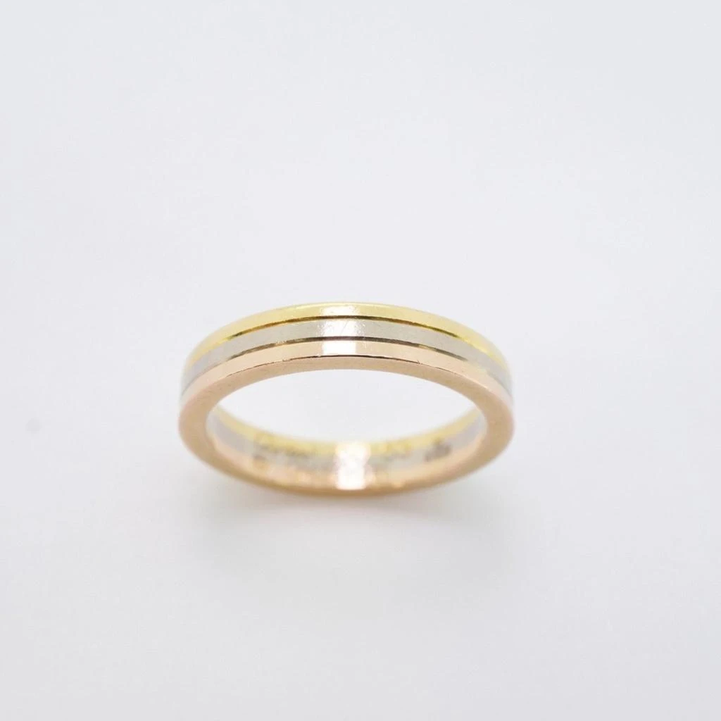 Cartier pink gold (18K) gold (18K) yellow gold (18K) Band Ring (Pre-Owned) 2