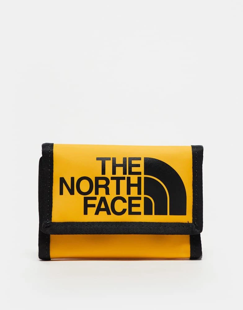 The North Face The North Face Base camp wallet in black and yellow 1