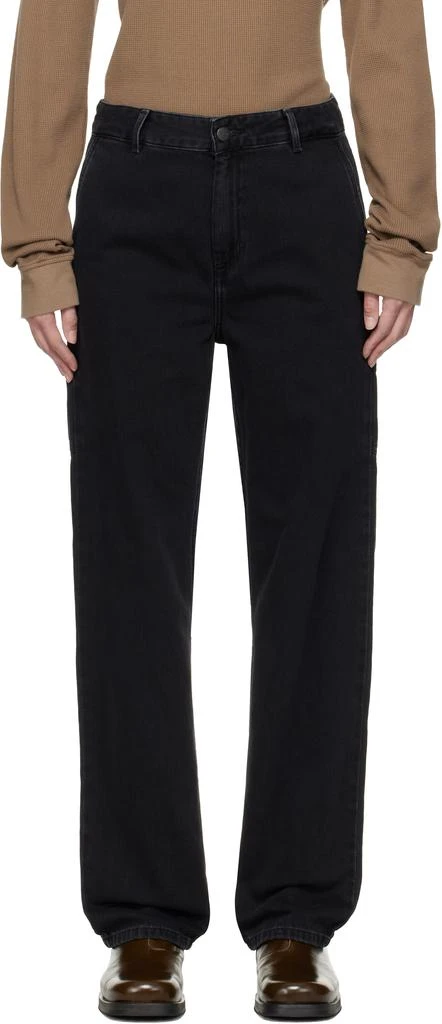 Carhartt WIP Black Pierce Pant Straight Jeans 1