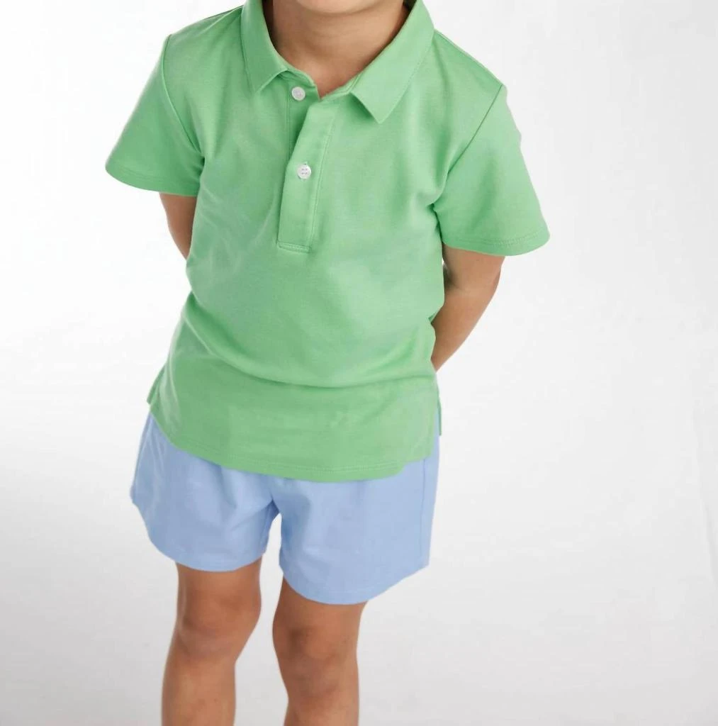 Little English Boy's Short Sleeve Polo Shirt 2