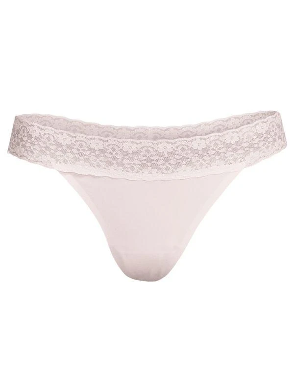Ava & Aiden Bonded Lace Waist Thong 3