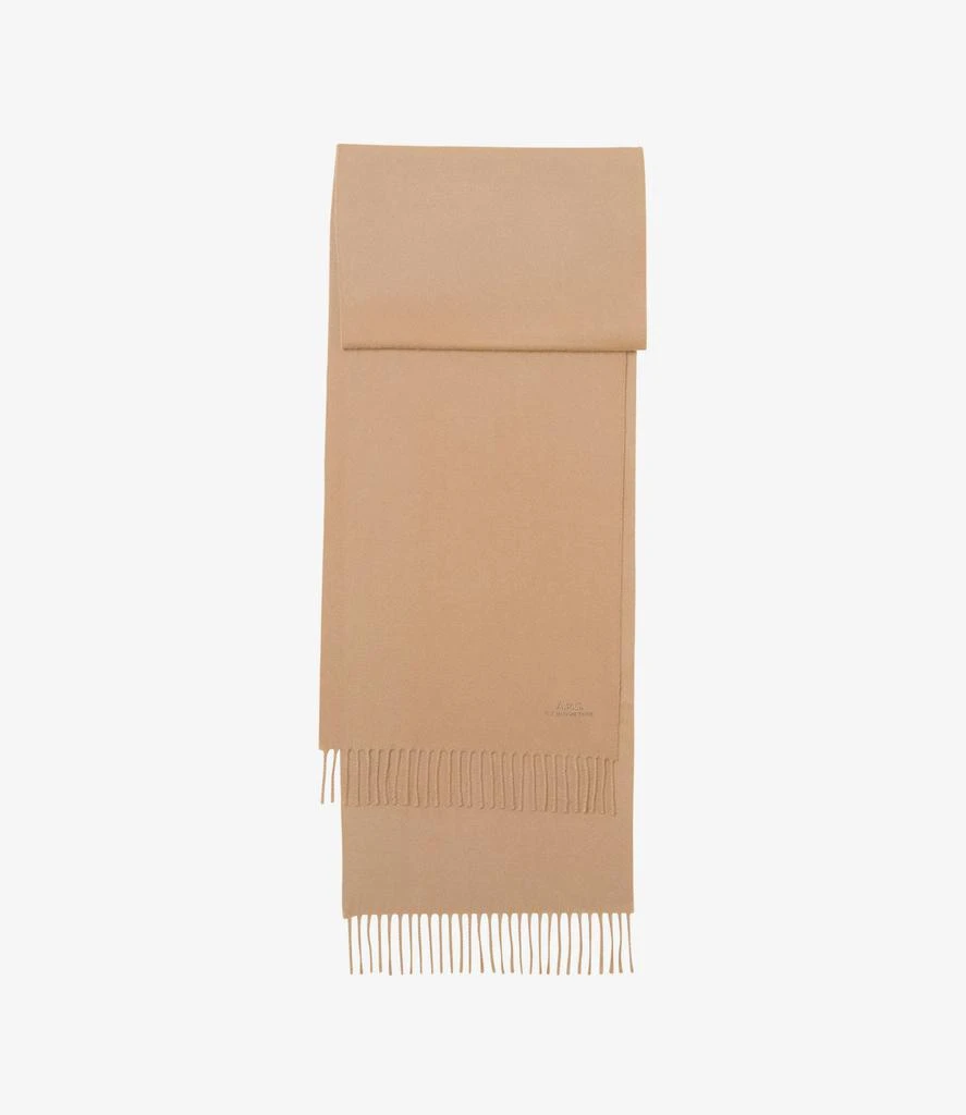 A.P.C. Ambroise Embroidered Scarf 1