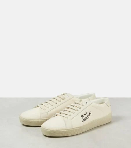 Yves Saint Laurent Court Classic SL/06 canvas sneakers 5