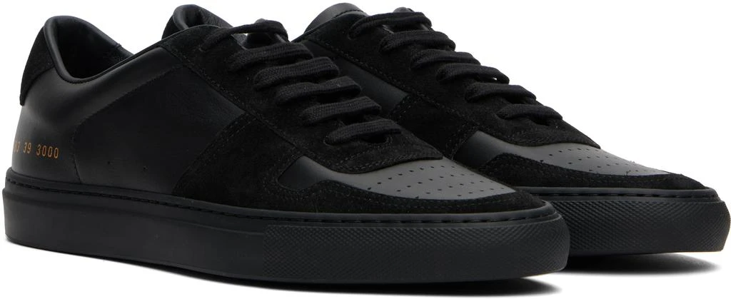 Common Projects Black BBall Duo Sneakers 4
