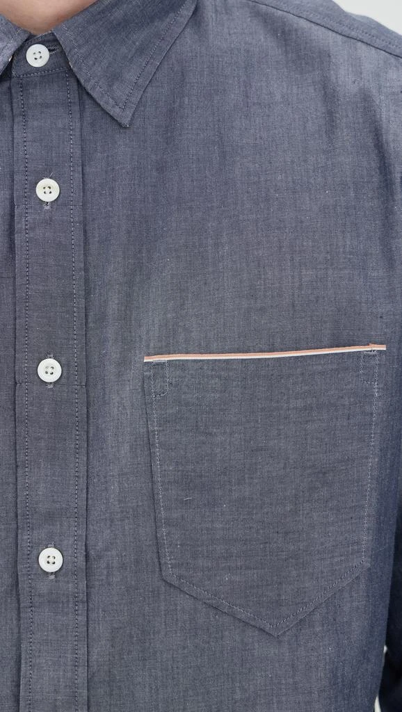 Billy Reid Msl 1-Pocket Shirt 5