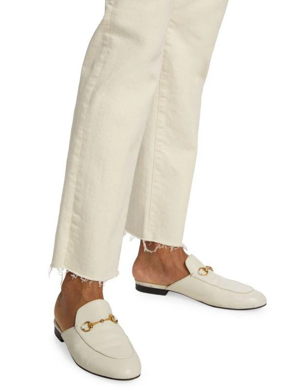 AG Jeans Saige High-Rise Straight-Leg Jeans 4