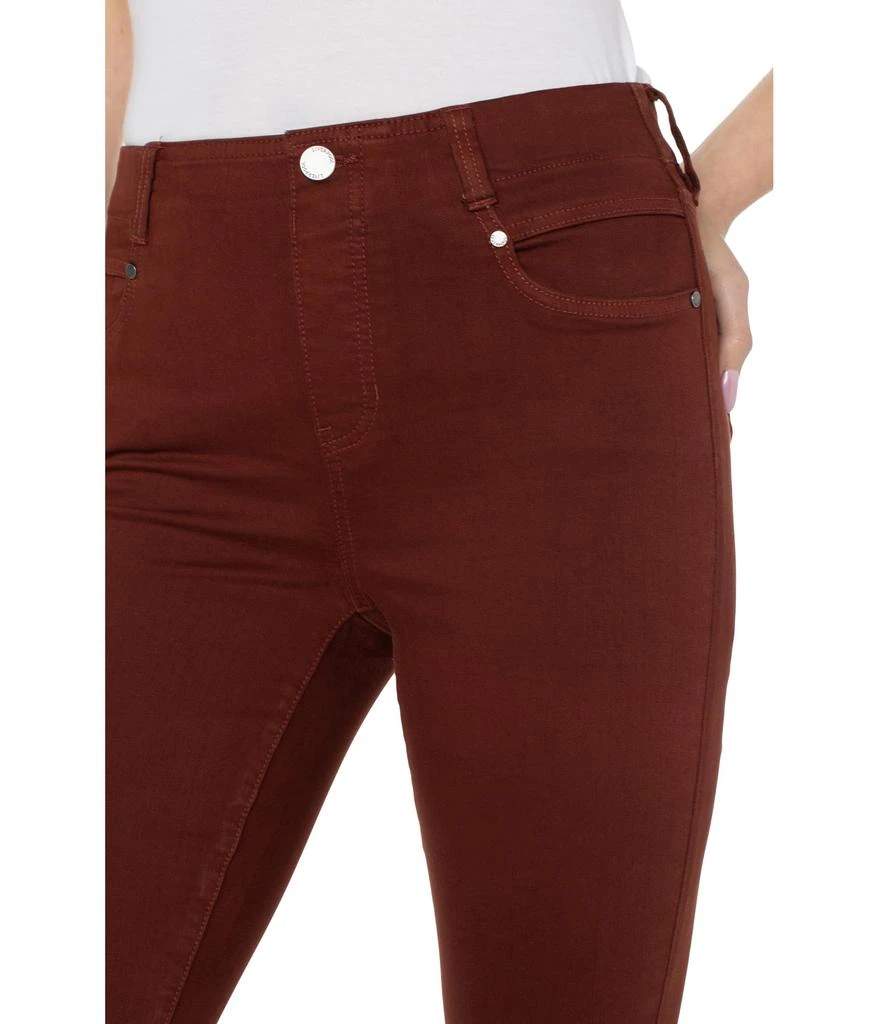 Liverpool Gia Glider Pull-On Ankle Skinny in Brunette 4