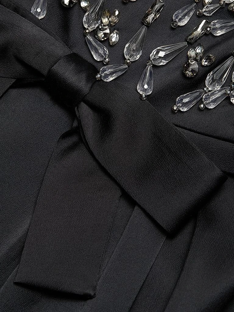 Cinq à Sept Zelina Crystal-Embellished Strapless Midi-Dress 7