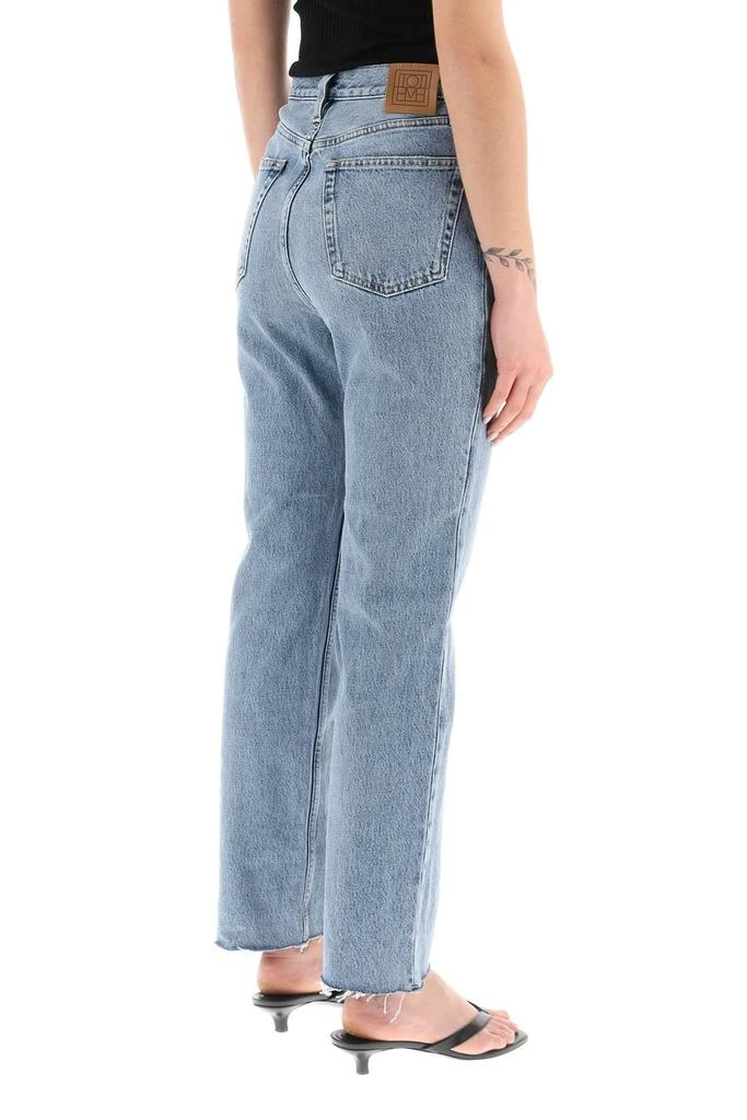 Toteme Classic Cut Jeans In Organic Cotton 3