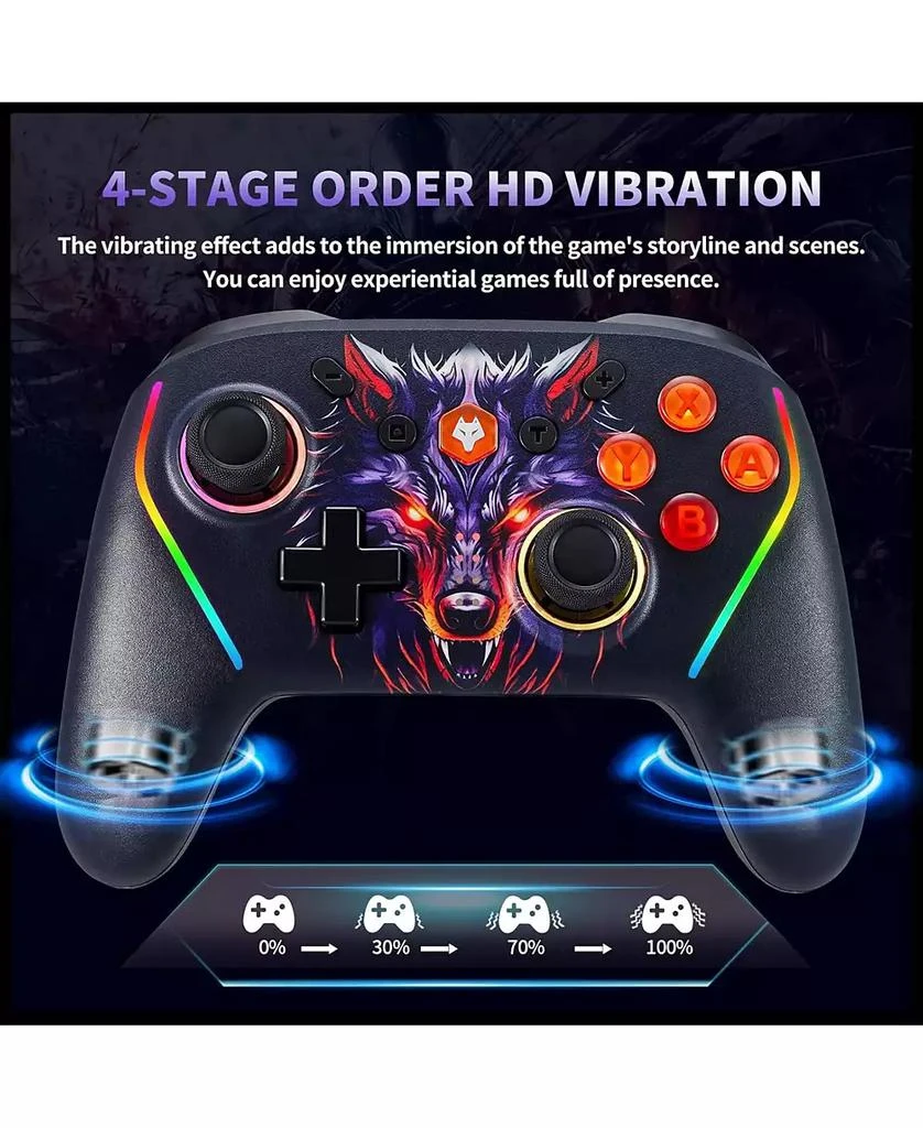 NBCP Wireless Controller for Nintendo Switch 2, Lite/OLED, with Mouse Touch Back Buttons, Wake Function, Turbo 
Programmable 4