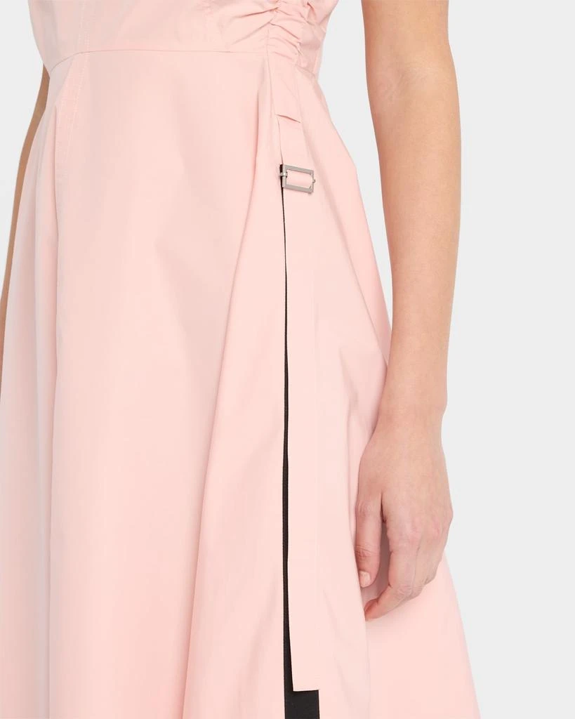 3.1 Phillip Lim V-Neck Tulip-Sleeve Midi Dress 5