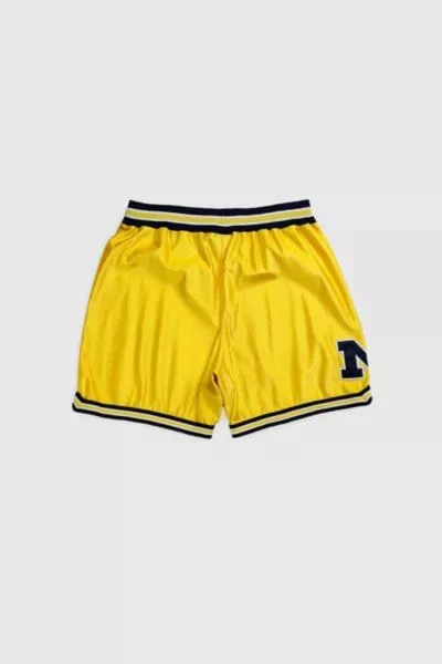NIKE Vintage Michigan Wolverines Nike Basketball Shorts 3