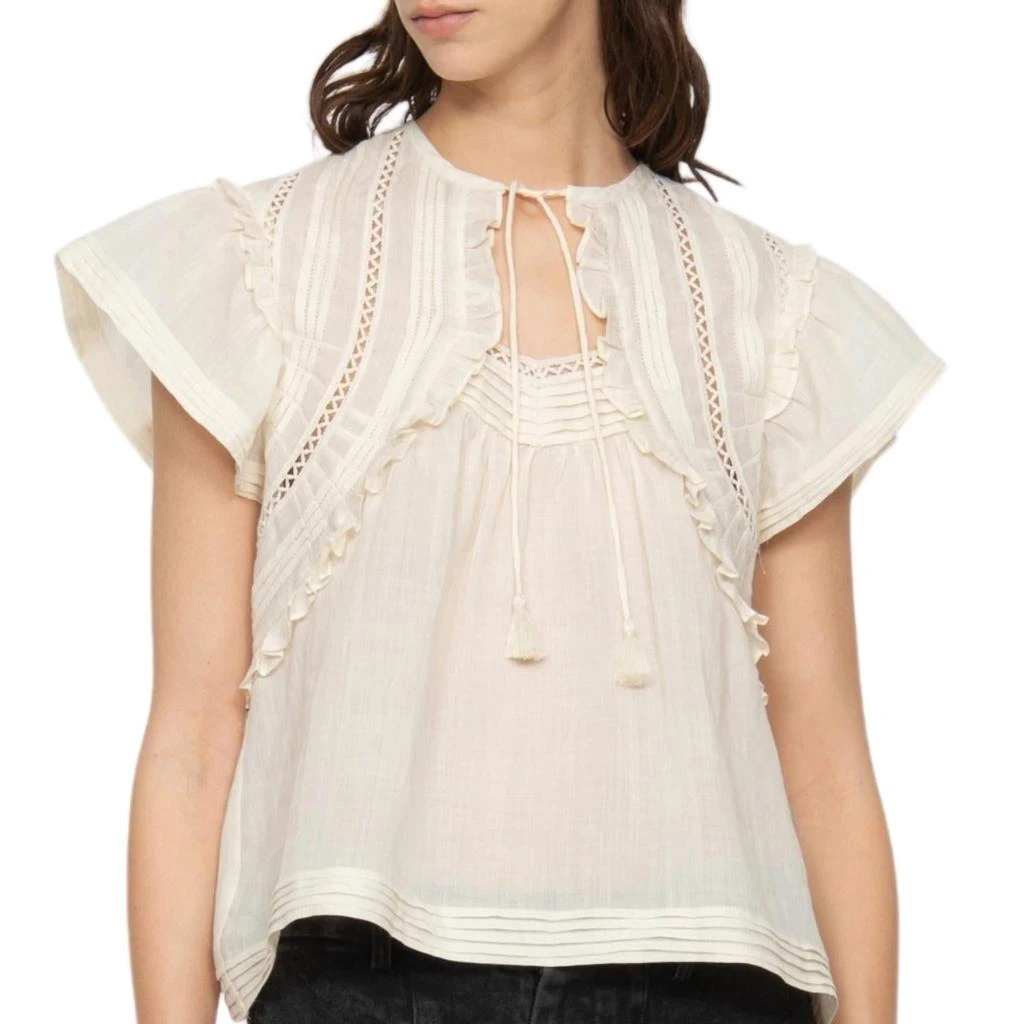 Sea Sea - Renata Flutter Sleeve Top 1