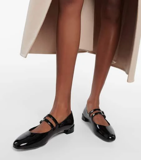 Christian Louboutin Sweet Jane patent leather Mary Jane shoes 7