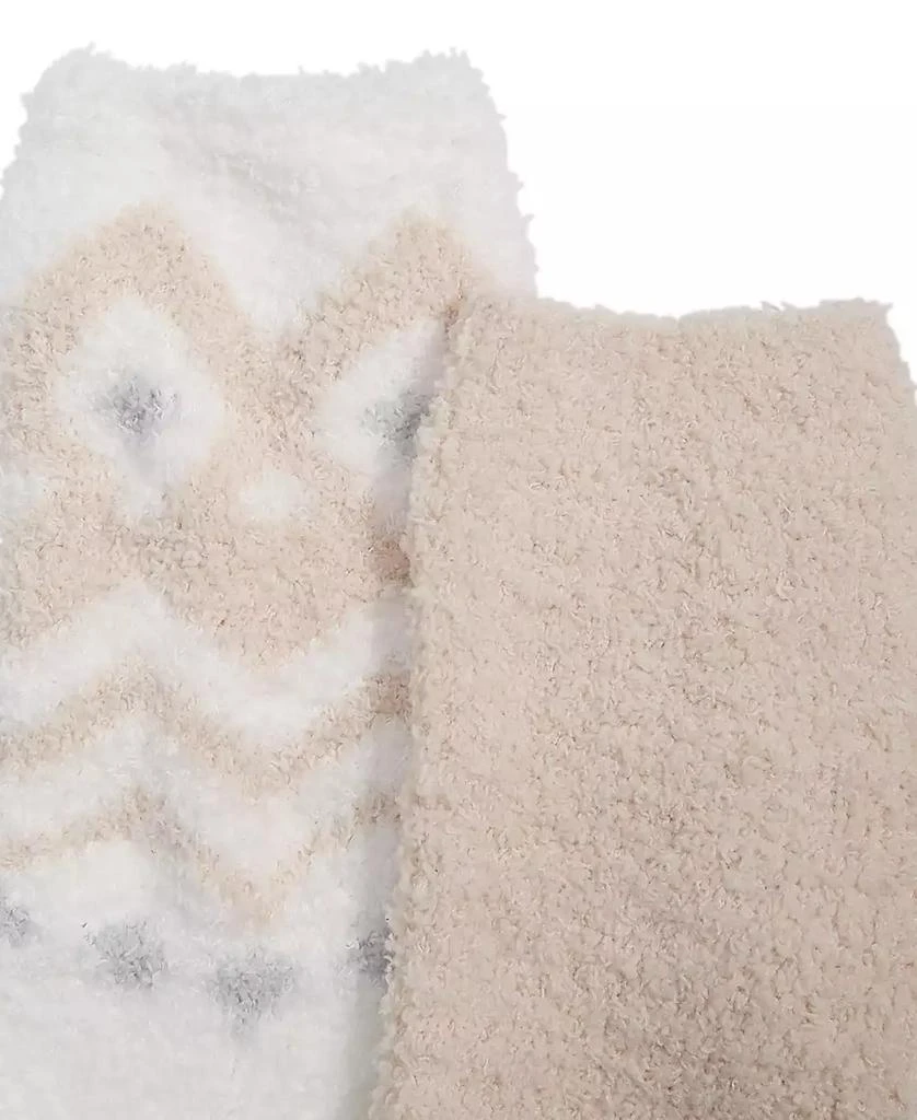 Charter Club Women's 2-Pk. Fuzzy Butter Socks, Created for Macy's 3