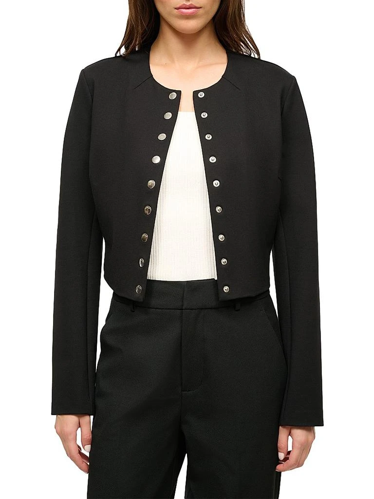Staud Cilento Tailored Cropped Jacket 5