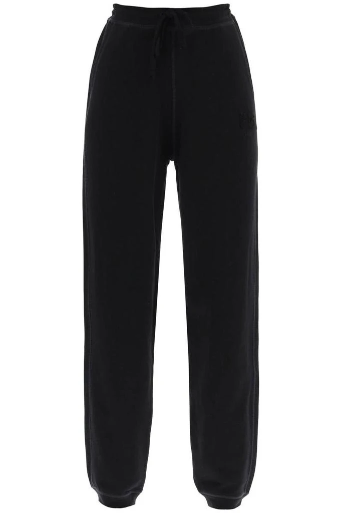 Ganni joggers in cotton french terry 1
