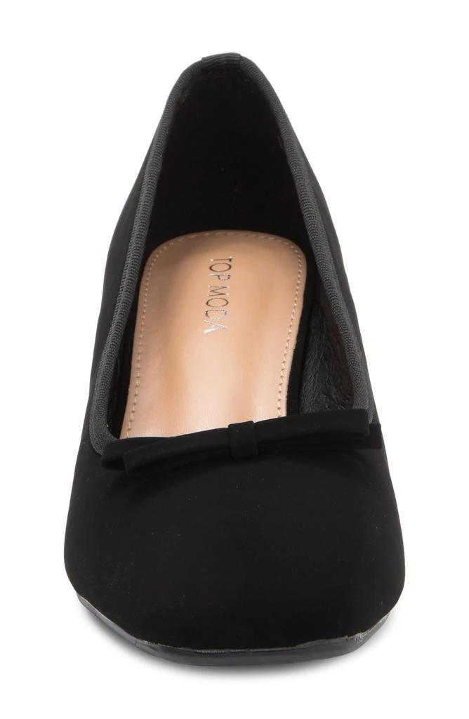 TOP GUY SHOES Elba Square Toe Pump 3