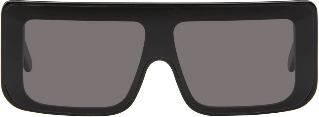 Rick Owens Black Hollywood Documenta Sunglasses 1