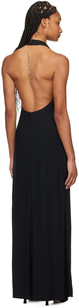 Staud Black Giuseppe Maxi Dress 3