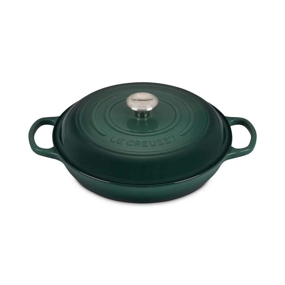 Le Creuset 3.5-Qt. Enameled Cast Iron Signature Braiser 1