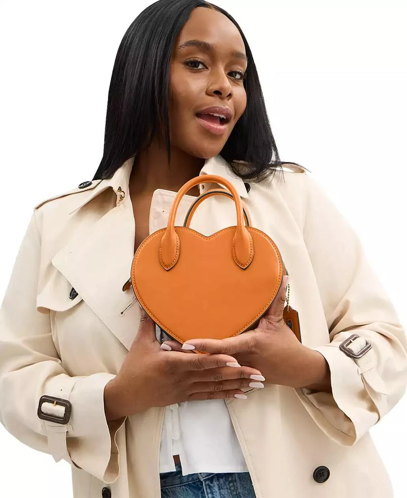 Coach Heart Shape Mini Crossbody Bag 9