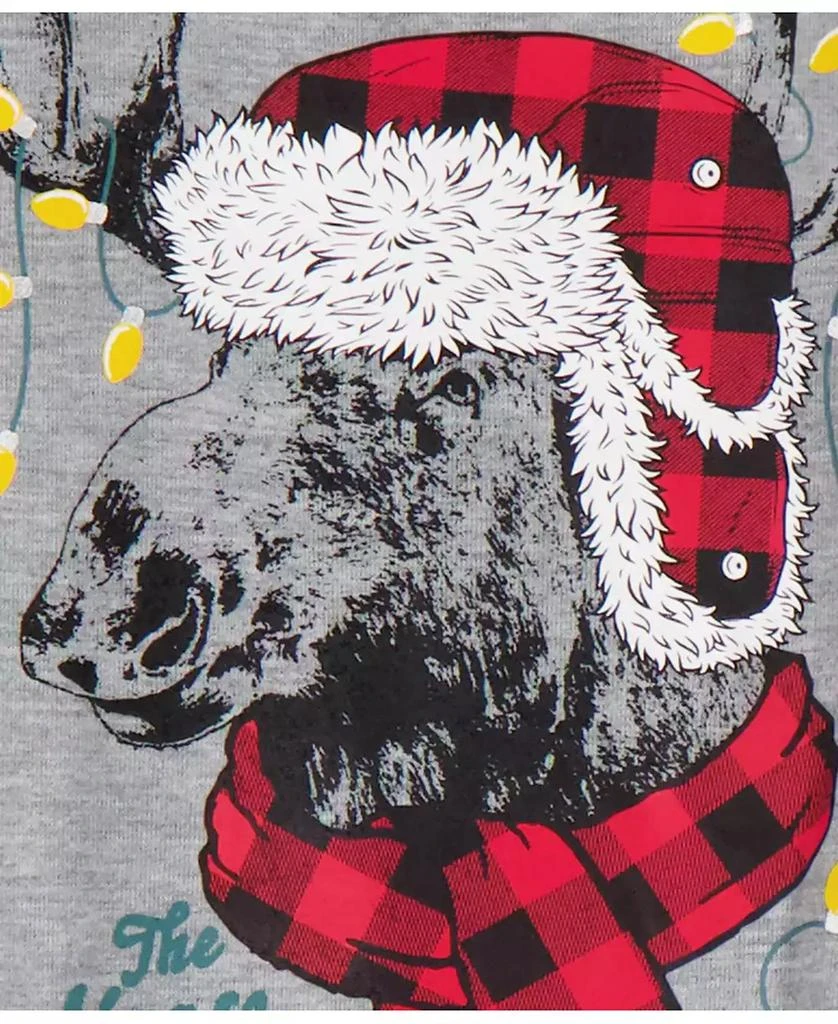 Sleep On It Boys Holiday Buffalo Check Pant 2 pc Pajama Set 3